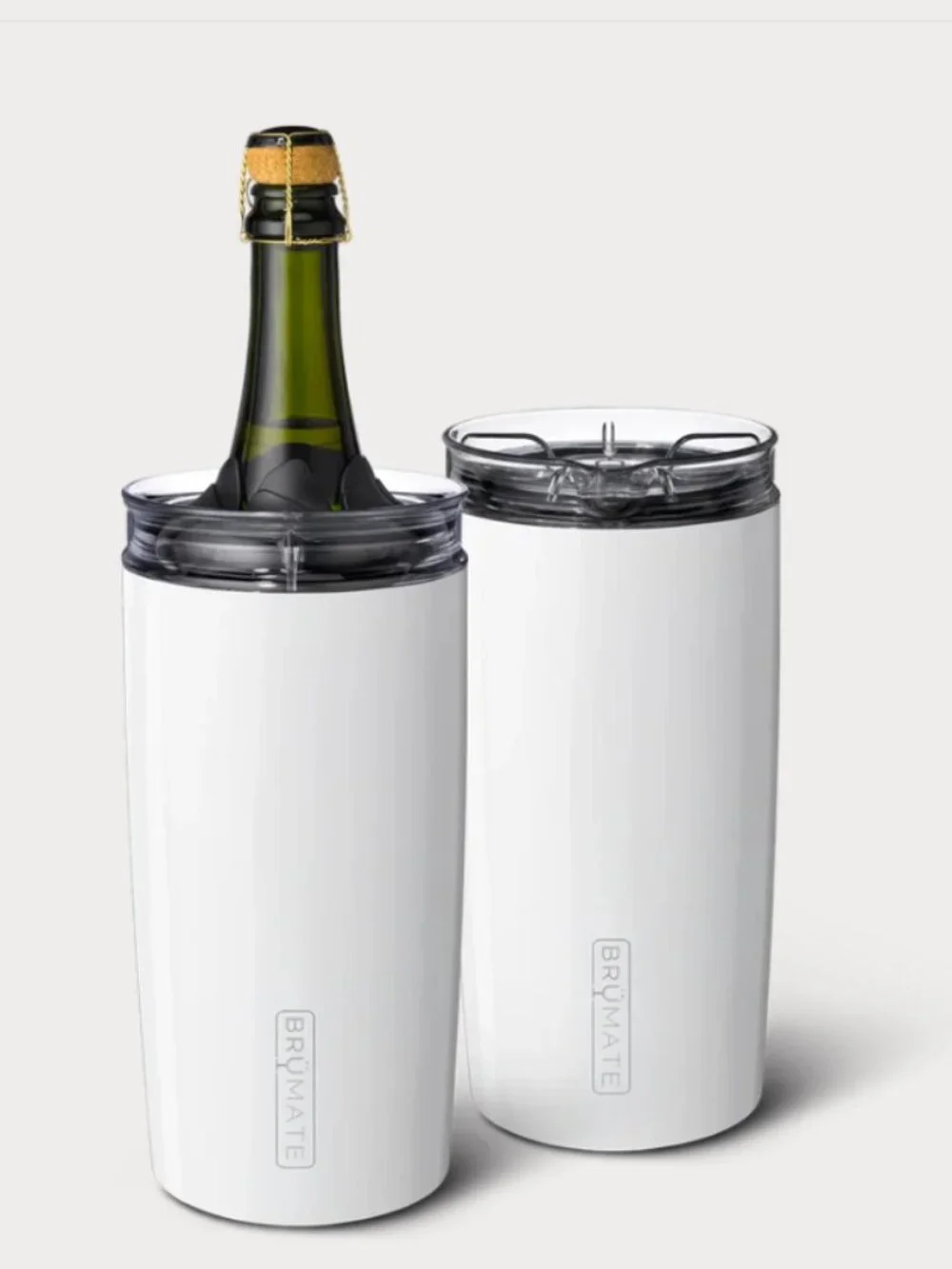 BrüMate Togosa Wine Chiller & Leakproof Pitcher |‎ In Glitter White | Brand New